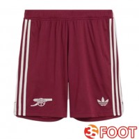 Short De Foot Arsenal Third Marron 2025/2026