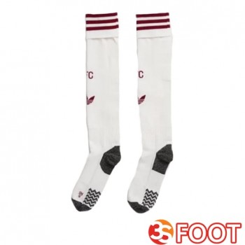 Chaussettes De Foot Arsenal Third Blanc 2025/2026