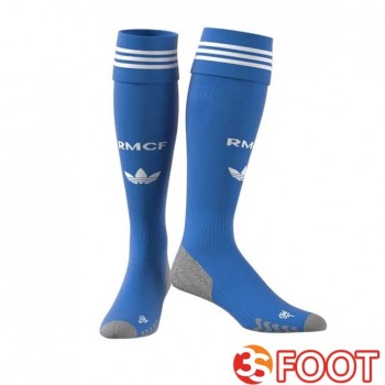 Chaussettes De Foot Real Madrid Third Bleu 2025/2026