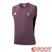 Gilet Foot Manchester United Pourpre 2025/2026
