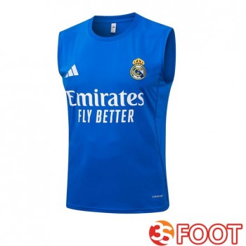 Gilet Foot Real Madrid Bleu 2025/2026