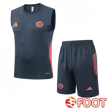 Gilet Foot Bayern Munich + Shorts Gris 2025/2026