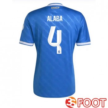 Maillot De Foot Real Madrid (Alaba 4) Third Bleu 2025/2026