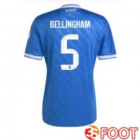 Maillot De Foot Real Madrid (Bellingham 5) Third Bleu 2025/2026