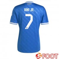 Maillot De Foot Real Madrid (Vini Jr. 7) Third Bleu 2025/2026