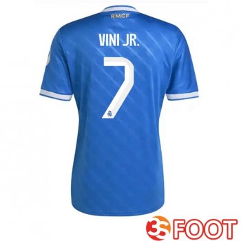 Maillot De Foot Real Madrid (Vini Jr. 7) Third Bleu 2025/2026