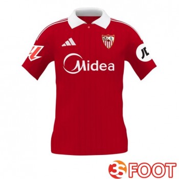 Maillot De Foot Sevilla FC Exterieur Rouge 2025/2026