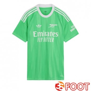 Maillot De Foot Arsenal Gardien De but Vert 2025/2026