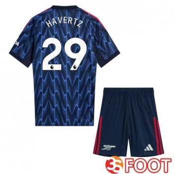Maillot De Foot Arsenal (HAVERTZ 29) Enfant Exterieur Bleu Royal 2025/2026
