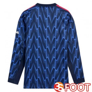 Maillot De Foot Arsenal Exterieur Manche longue Bleu Royal 2025/2026