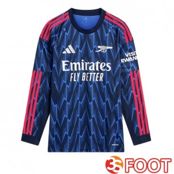 Maillot De Foot Arsenal Exterieur Manche longue Bleu Royal 2025/2026