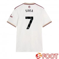 Maillot De Foot Arsenal (SAKA 7) Third Blanc 2025/2026