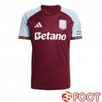 Maillot De Foot Aston Villa Domicile Rouge 2025/2026
