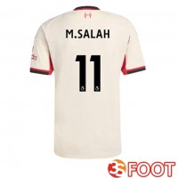 Maillot De Foot FC Liverpool (M.SALAH 11) Exterieur Jaune 2025/2026