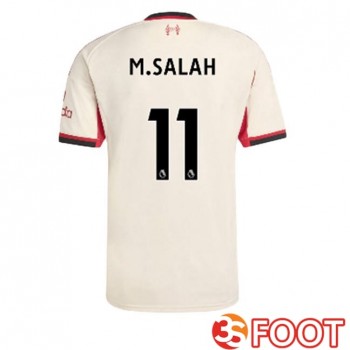 Maillot De Foot FC Liverpool (M.SALAH 11) Exterieur Jaune 2025/2026