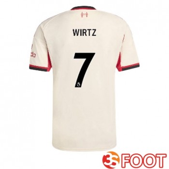 Maillot De Foot FC Liverpool (WIRTZ 7) Exterieur Jaune 2025/2026