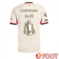 Maillot De Foot FC Liverpool Champions Édition Spéciale Exterieur Jaune 2025/2026