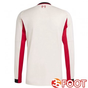 Maillot De Foot FC Liverpool Exterieur Manche longue Jaune 2025/2026