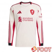 Maillot De Foot FC Liverpool Exterieur Manche longue Jaune 2025/2026