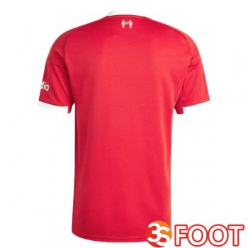 Maillot De Foot FC Liverpool Domicile Rouge 2025/2026