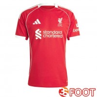 Maillot De Foot FC Liverpool Domicile Rouge 2025/2026