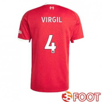 Maillot De Foot FC Liverpool (VIRGIL 4) Domicile Rouge 2025/2026