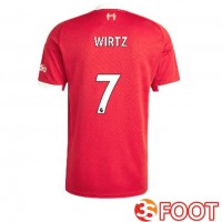 Maillot De Foot FC Liverpool (WIRTZ 7) Domicile Rouge 2025/2026