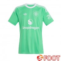 Maillot De Foot Manchester United Gardien De but Vert 2025/2026