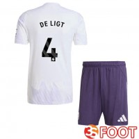 Maillot De Foot Manchester United (DE LIGT 4) Enfant Exterieur Blanc 2025/2026