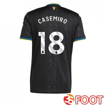 Maillot De Foot Manchester United (CASEMIRO 18) Third Noir 2025/2026