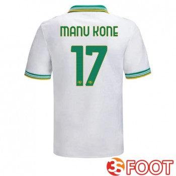 Maillot De Foot AS Roma (MANU KONE 17) Third Blanc 2025/2026