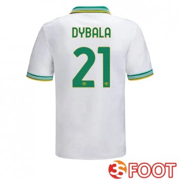 Maillot De Foot AS Roma (DYBALA 21) Third Blanc 2025/2026
