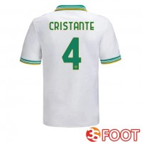 Maillot De Foot AS Roma (CRISTANTE 4) Third Blanc 2025/2026