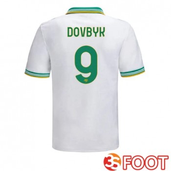 Maillot De Foot AS Roma (DOVBYK 9) Third Blanc 2025/2026