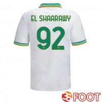 Maillot De Foot AS Roma (EL SHAARAWY 92) Third Blanc 2025/2026