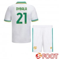 Maillot De Foot AS Roma (DYBALA 21) Enfant Third Blanc 2025/2026