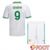 Maillot De Foot AS Roma (DOVBYK 9) Enfant Third Blanc 2025/2026