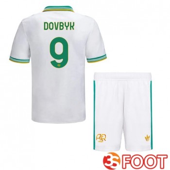 Maillot De Foot AS Roma (DOVBYK 9) Enfant Third Blanc 2025/2026