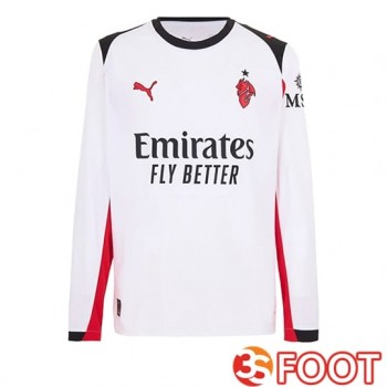 Maillot De Foot Milan AC Exterieur Manches Longues 2025/2026