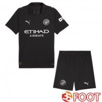 Maillot De Foot Manchester City Enfant Exterieur Noir 2025/2026