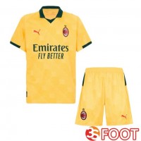 Maillot De Foot AC Milan Enfant Third Jaune 2025/2026
