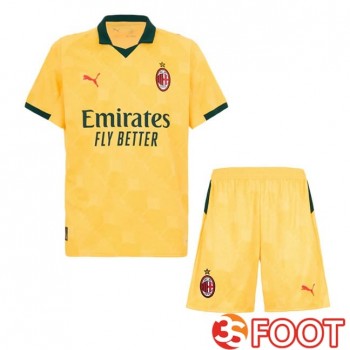 Maillot De Foot AC Milan Enfant Third Jaune 2025/2026