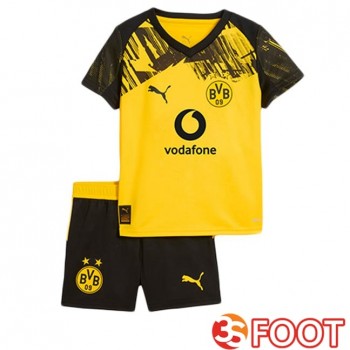 Maillot De Foot Dortmund BVB Enfant Domicile Jaune 2025/2026