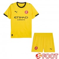 Maillot De Foot Girona Enfant Exterieur Jaune 2025/2026