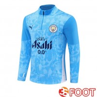 Training Sweatshirt Manchester City Bleu 2025/2026