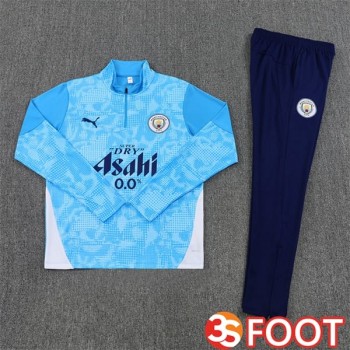 Ensemble Survetement De Foot Manchester City Bleu 2025/2026