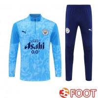 Ensemble Survetement De Foot Manchester City Bleu 2025/2026