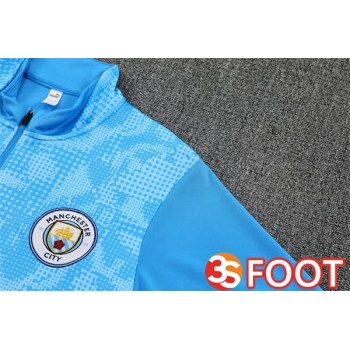 Ensemble Survetement De Foot Manchester City Bleu 2025/2026