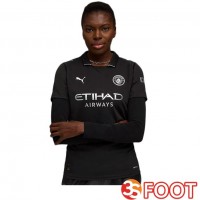 Maillot De Foot Manchester City Femme Exterieur Noir 2025/2026
