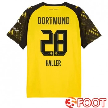 Maillot De Foot Dortmund BVB (Haller 28) Domicile Jaune 2025/2026